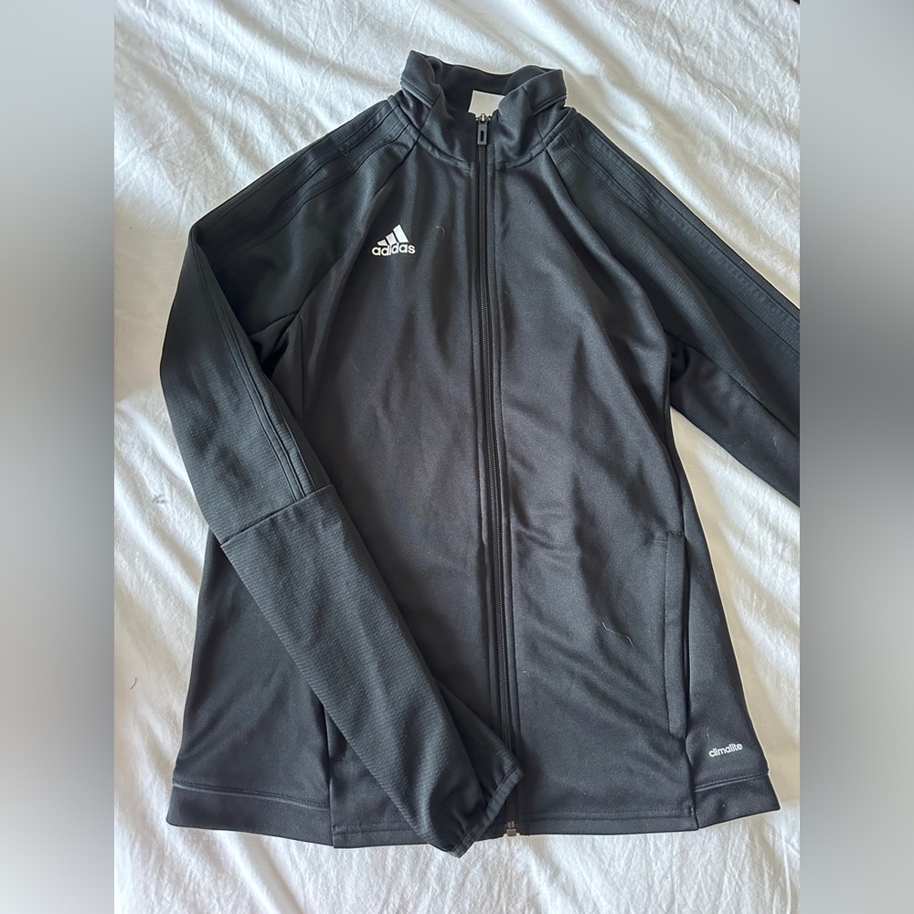Adidas Black Full-Zip Jacket